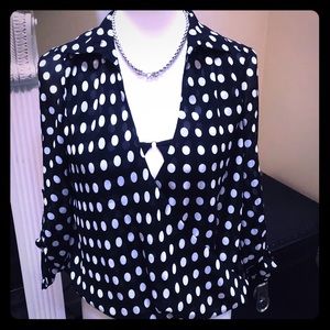 Bebe Wrap Blouse
